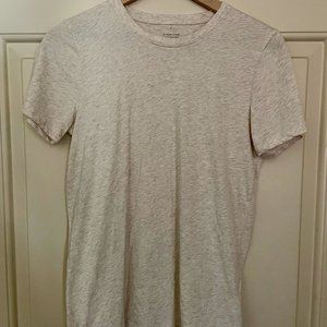 Everlane Organic Cotton Crew size Medium in Oatmeal Heather